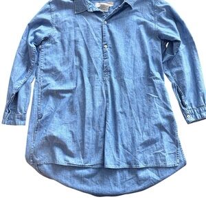 Marc By Marc Jacobs Light Blue Denim Shirt Size Medium